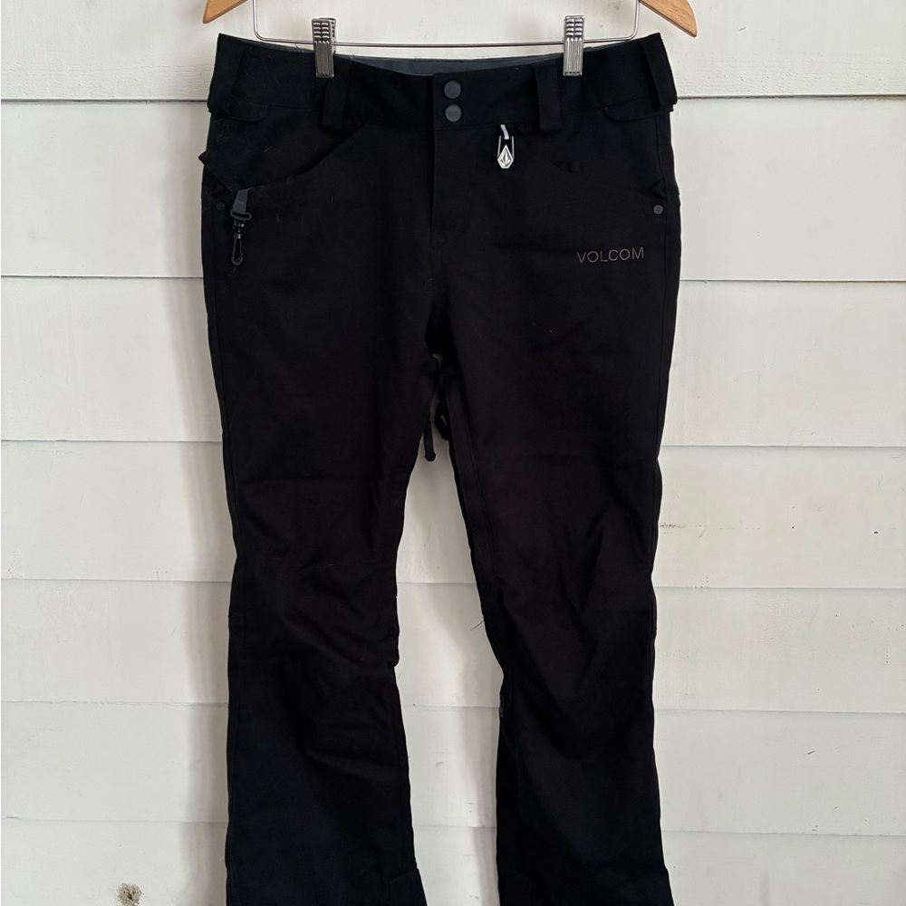 Volcom Jet Black Winter Snow Pants
